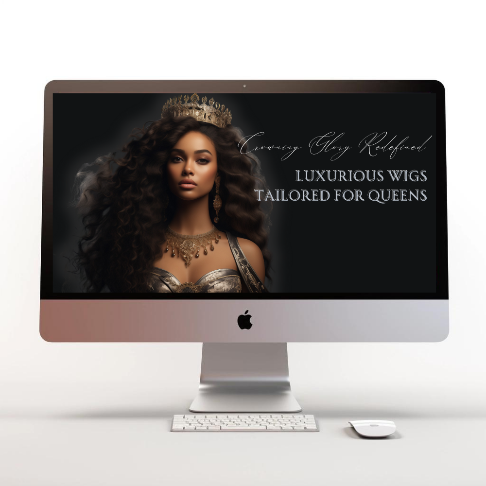 Luxury Wig Website Assets