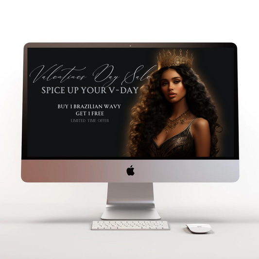 Luxury Wig Website Assets