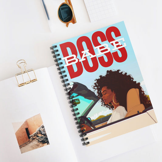 Boss Babe Spiral Notebook