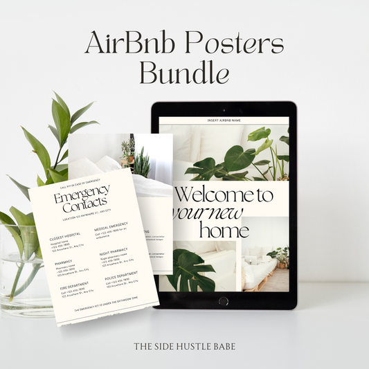 AirBnb Posters Bundle