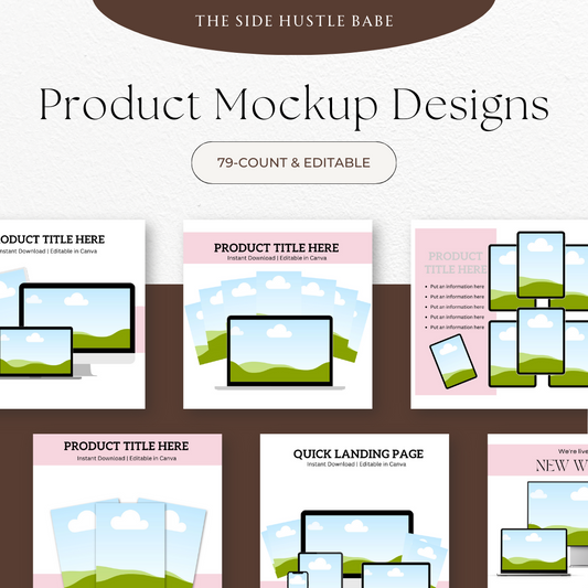 Product Mockup Designs